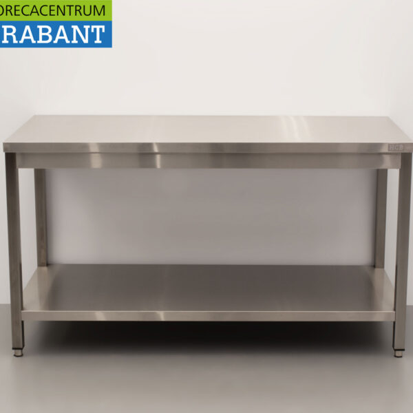 HCB stainless steel Work Table Basic-line 150 x 60 x 85 cm Catering