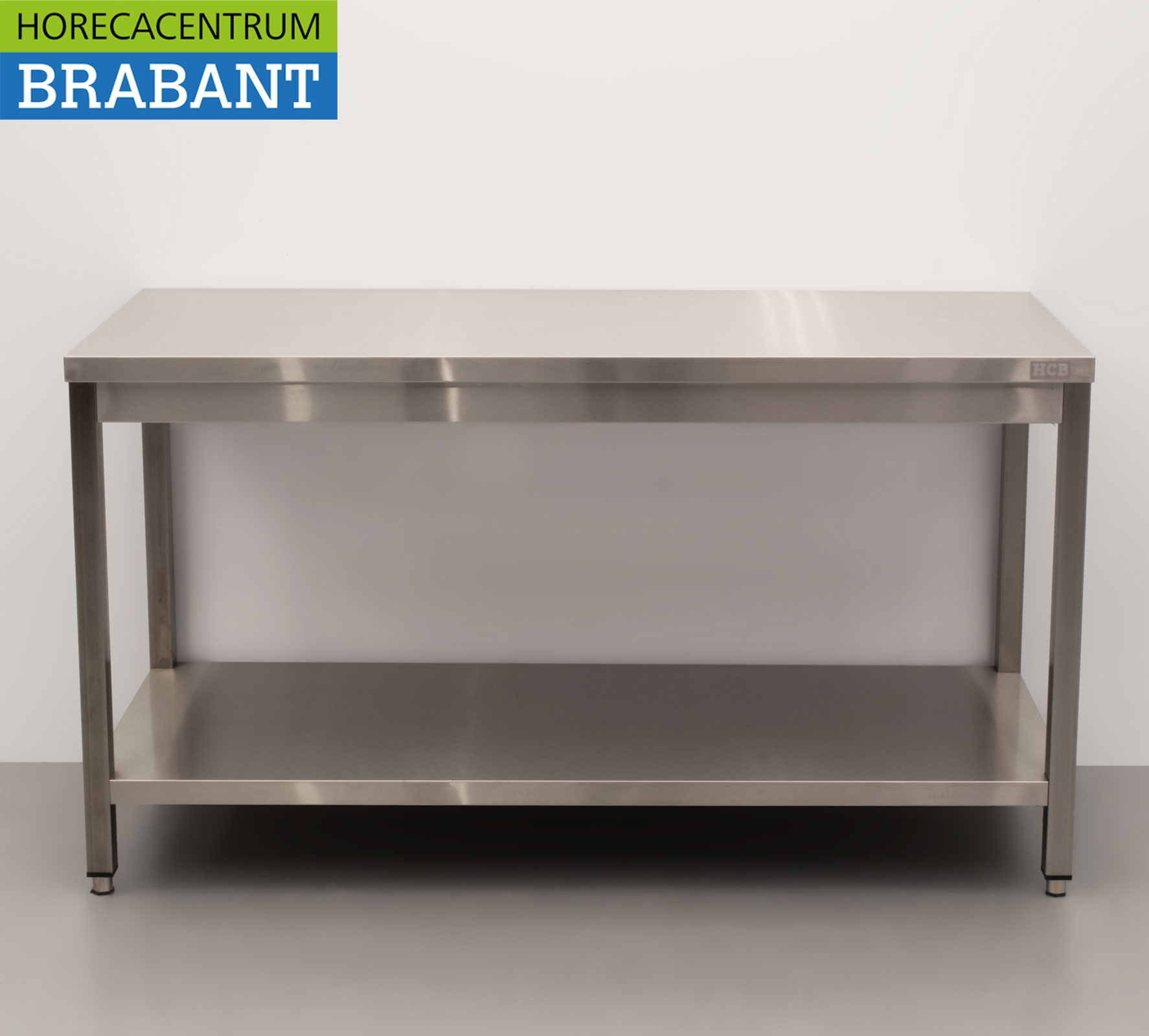 HCB stainless steel Work Table Basic-line 150 x 60 x 85 cm Catering
