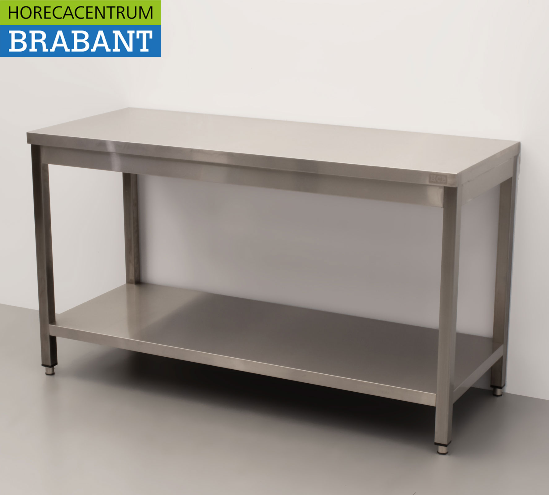 HCB stainless steel Work Table Basic-line 150 x 60 x 85 cm Catering - Image 2