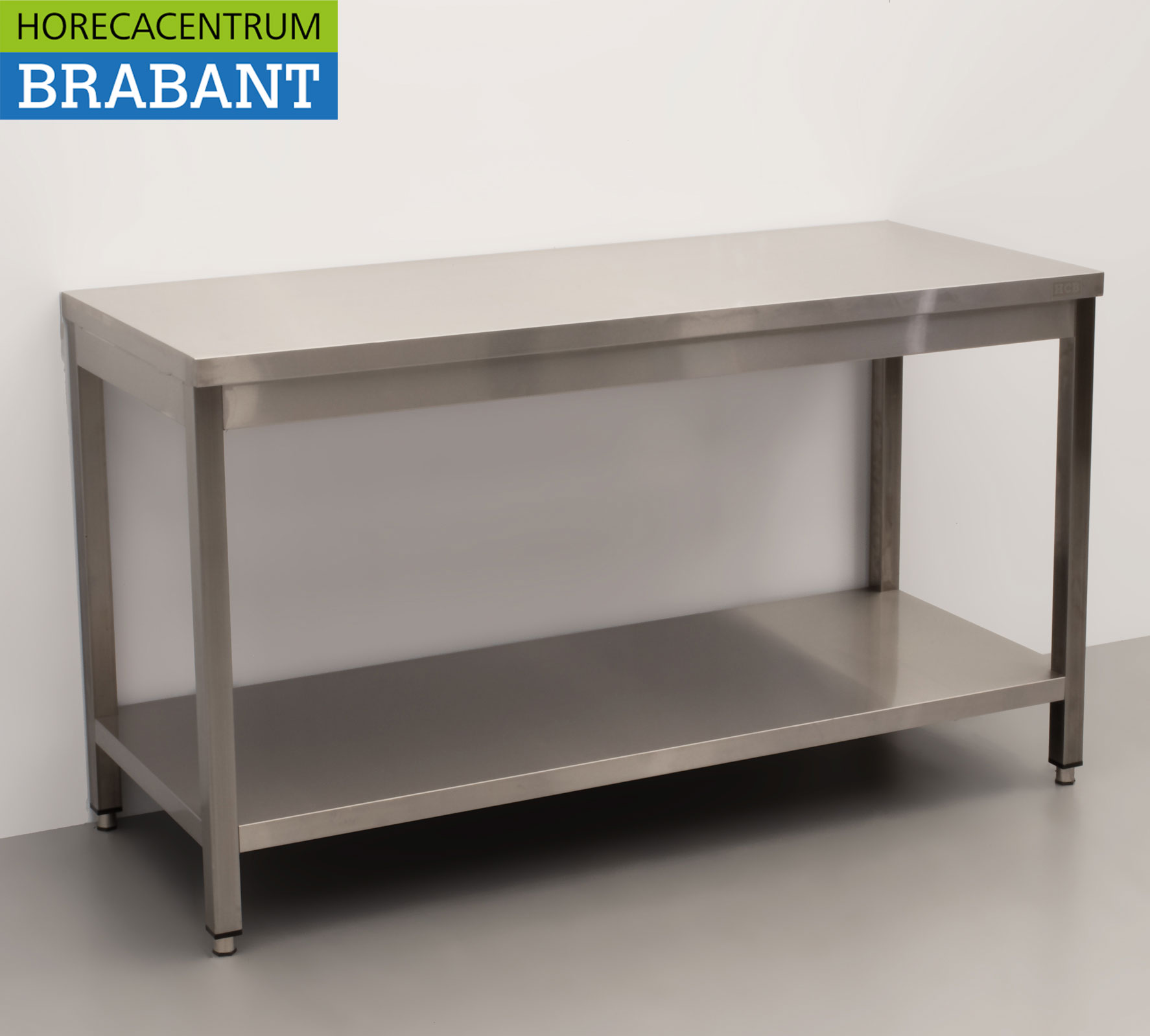 HCB stainless steel Work Table Basic-line 150 x 60 x 85 cm Catering - Image 3