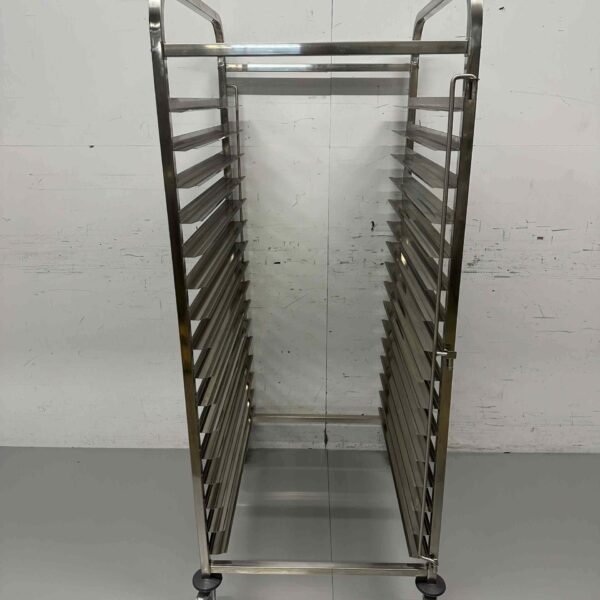 Stainless steel Regal trolley 32 x 60/40 cm Bakery standard Catering