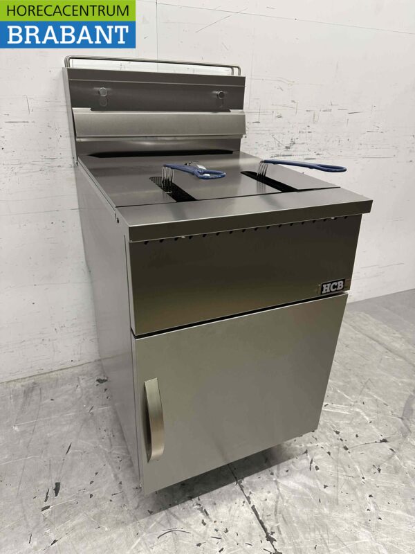 Stainless steel deep fryer fryer 45 liter Premium-line GAS Catering - Image 3