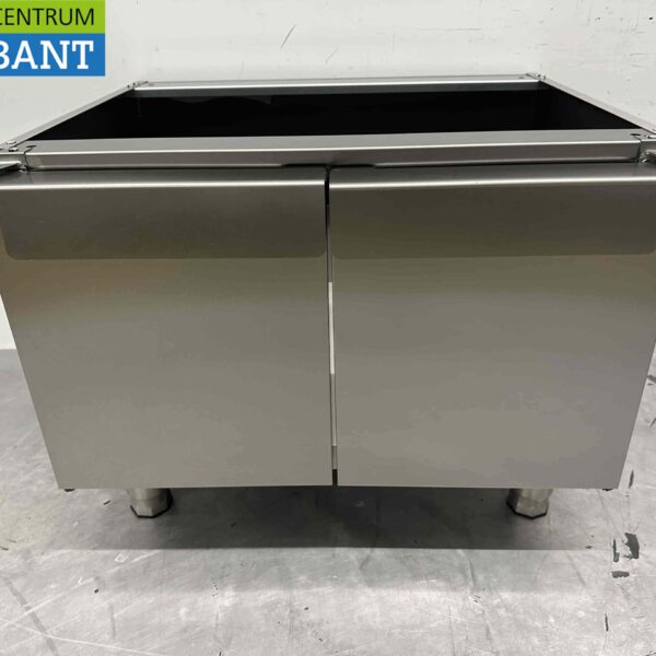 Stainless steel Base with 2 hinged doors 650 Series 70 cm Catering
