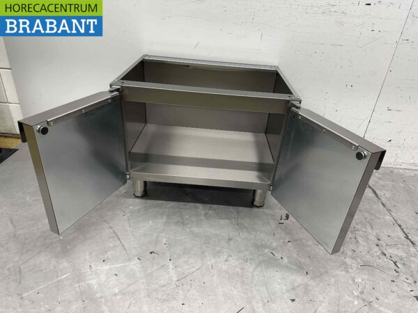 Stainless steel Base with 2 hinged doors 650 Series 70 cm Catering - Image 5