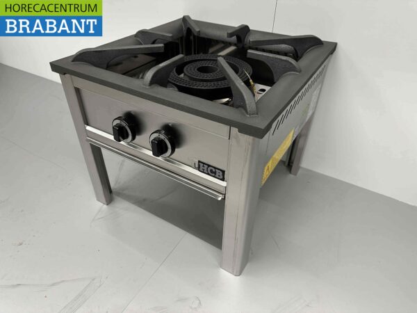 Stainless steel Hokker Wok burner Wok Double burner Premium-line 22 kW Horeca - Image 2