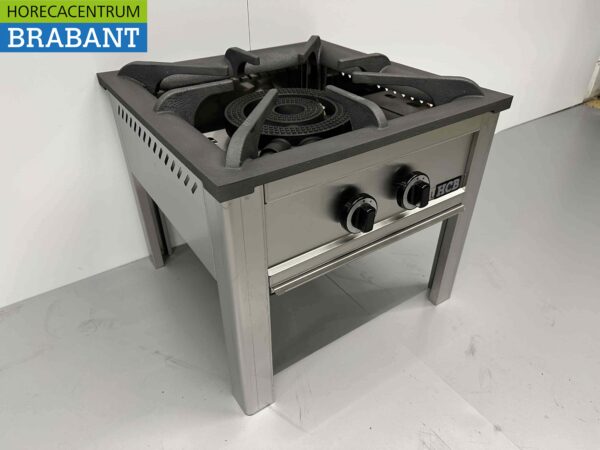 Stainless steel Hokker Wok burner Wok Double burner Premium-line 22 kW Horeca - Image 3