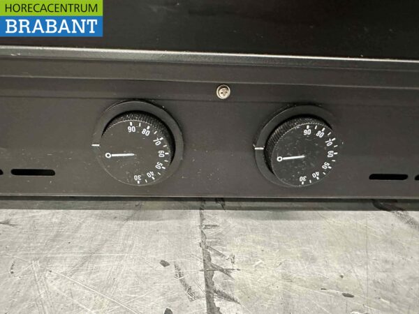Stainless steel Deluxe warming display case 4 x ½ GN 63 cm 230V Catering - Image 5