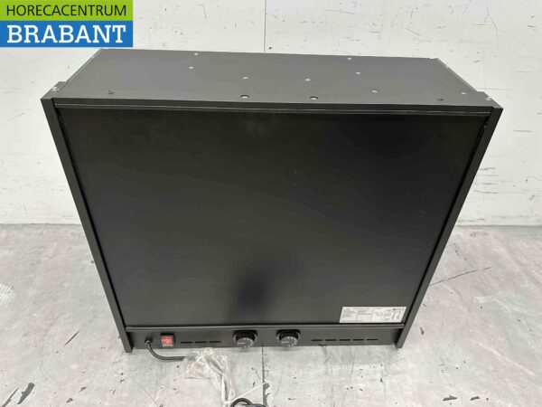 Stainless steel Deluxe warming display case 4 x ½ GN 63 cm 230V Catering - Image 6