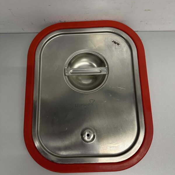 Stainless steel Rubber Gastronorm lid 1/2 GN Catering