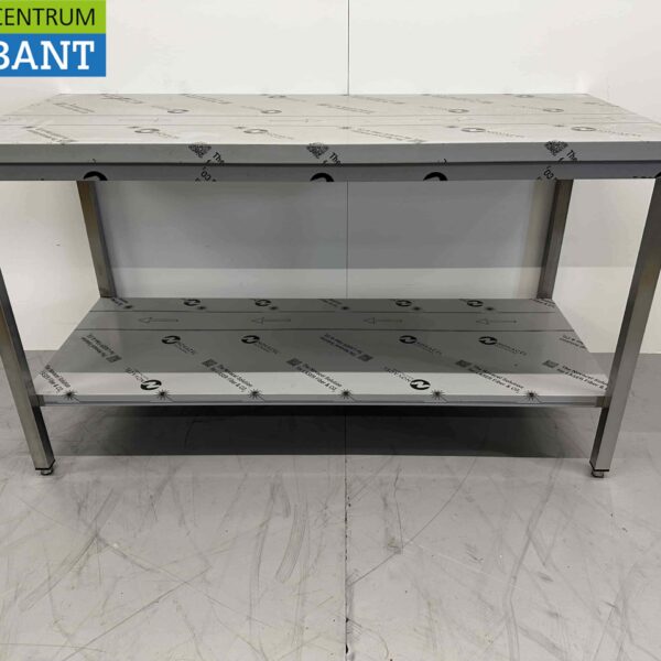Stainless steel Gastro M Work Table 160 x 70 x 88 cm Catering