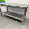 Stainless steel Gastro M Work Table 160 x 70 x 88 cm Catering - Image 4
