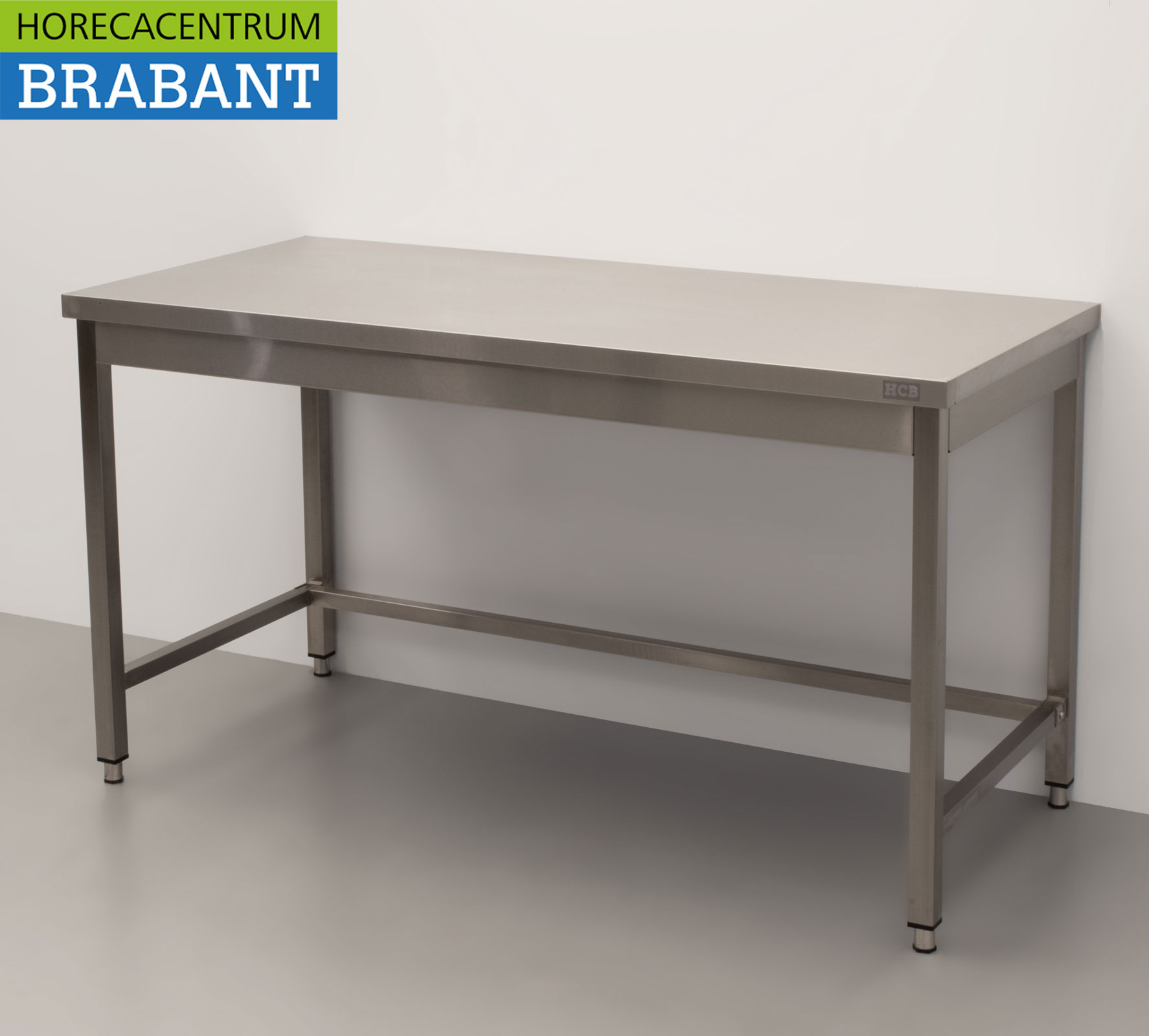 HCB stainless steel Work Table Basic-line 150 x 70 x 85 cm Catering - Image 2