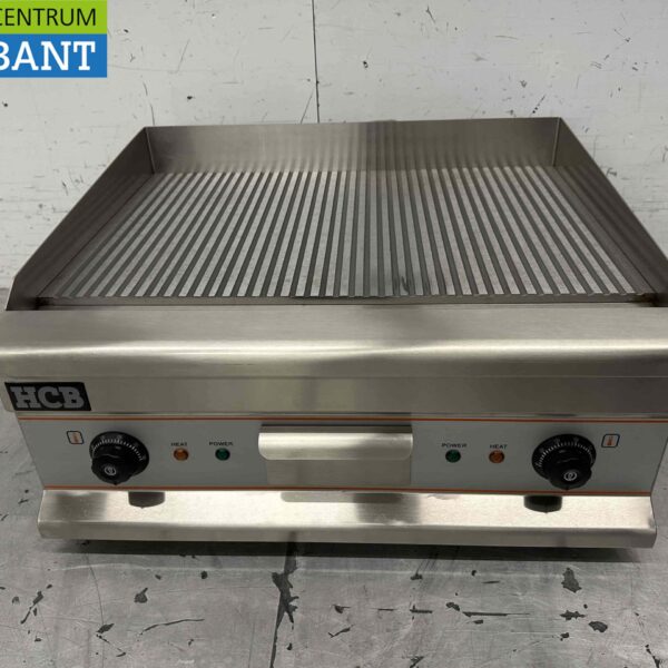 Stainless steel Grill Plate Griddle Griddle 60 cm 400V Horeca