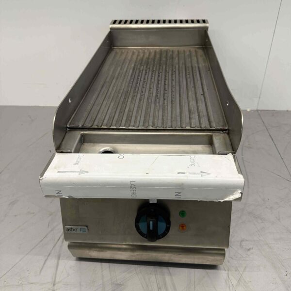Asber stainless steel griddle griddle 35 cm 400V Horeca