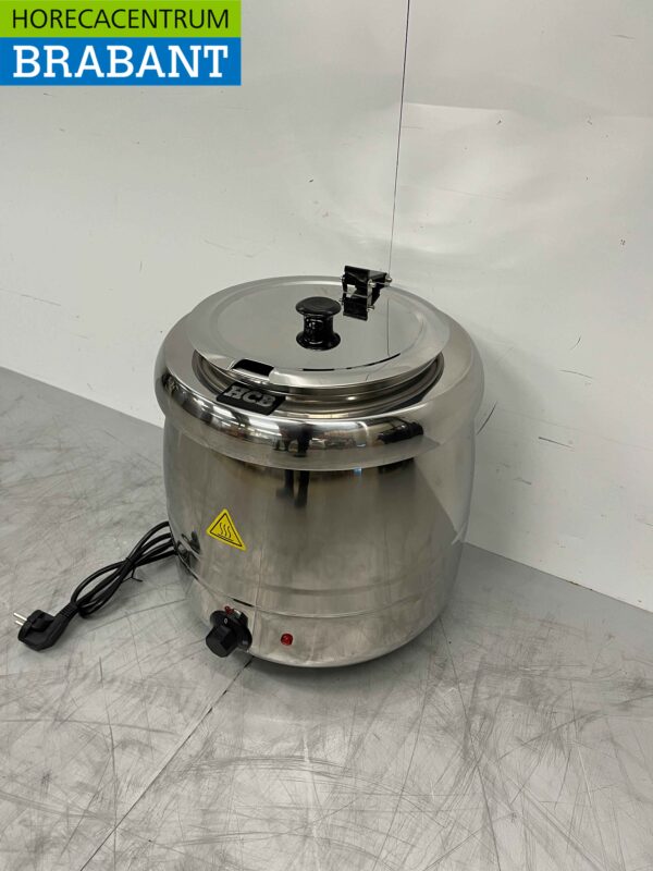 Stainless steel Soup kettle Soup tureen 10 liter 230V Catering - Image 2