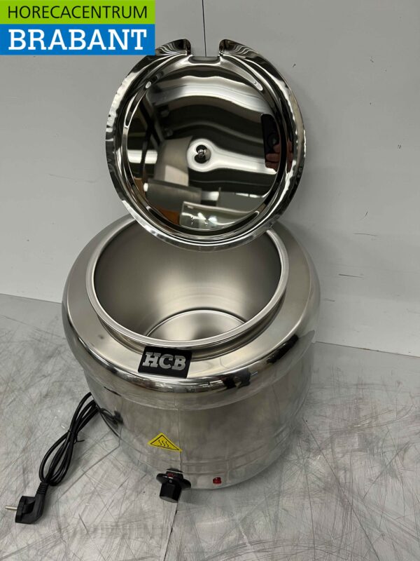 Stainless steel Soup kettle Soup tureen 10 liter 230V Catering - Image 4
