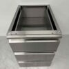 Stainless steel Undermount Drawer Cabinet 3 drawers Premium-line Hospitality - Image 2