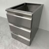 Stainless steel Undermount Drawer Cabinet 3 drawers Premium-line Hospitality - Image 3