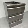 Stainless steel Undermount Drawer Cabinet 3 drawers Premium-line Hospitality - Image 4