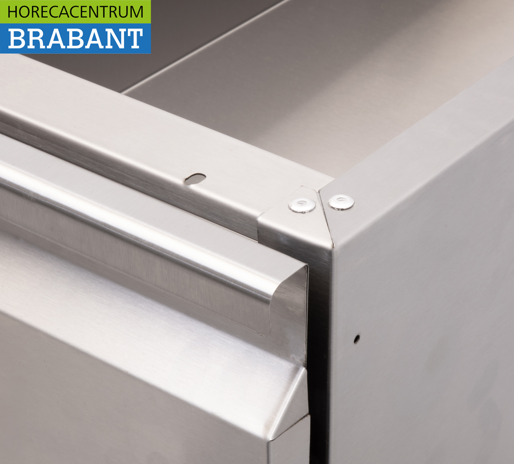 HCB Stainless Steel Substructure Built-in Drawer Cabinet 3 drawers Premium-line Hospitality - Image 6