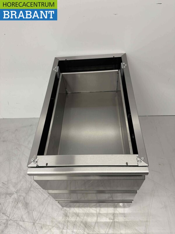 Stainless steel Undermount Drawer Cabinet 3 drawers Premium-line Hospitality - Image 4