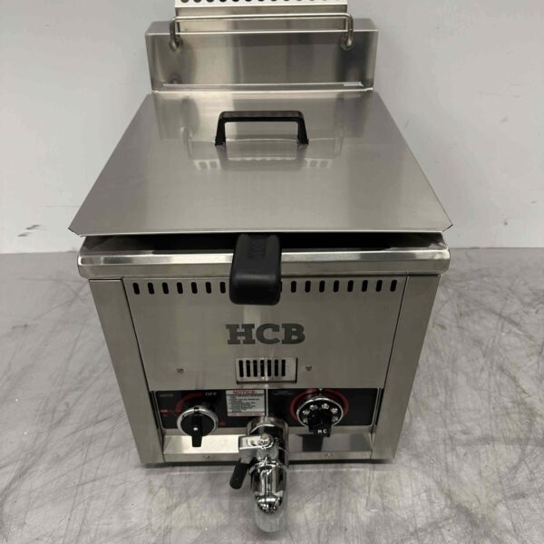 Stainless steel deep fryer Fryer 21 liters Gas Catering