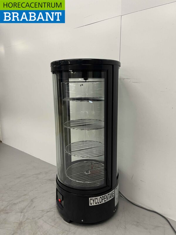 Round refrigerated display case Pastry case 72 liters 230V Catering - Image 2