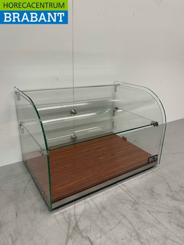 Glass set-up display case 45 liters 55,4 cm Horeca - Image 3