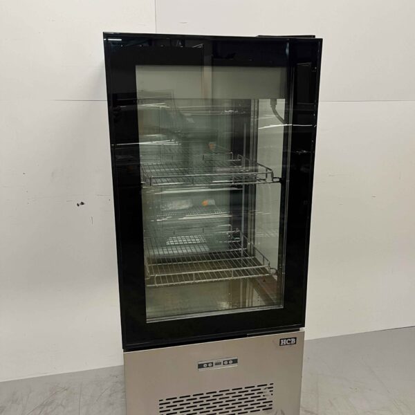 Stainless steel refrigerated display case Pastry case 270 liters 230V Catering