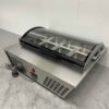 Stainless steel Top-up refrigerated display case 8 x 1/6 GN 67 liters 230V Horeca - Image 2