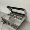 Stainless steel Top-up refrigerated display case 8 x 1/6 GN 67 liters 230V Horeca - Image 5