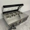 Stainless steel Top-up refrigerated display case 8 x 1/6 GN 67 liters 230V Horeca - Image 6