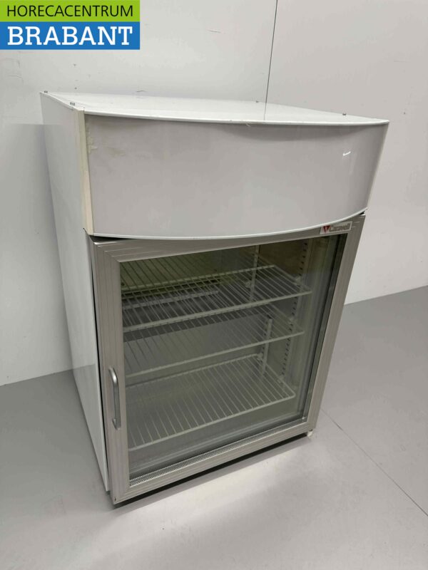Caravell Glass Door Refrigerator Refrigerator Table Top 117 liters 230V Catering - Image 3