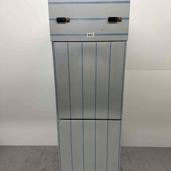 stainless steel fridge-freezer 2 x 280 ltr 230V