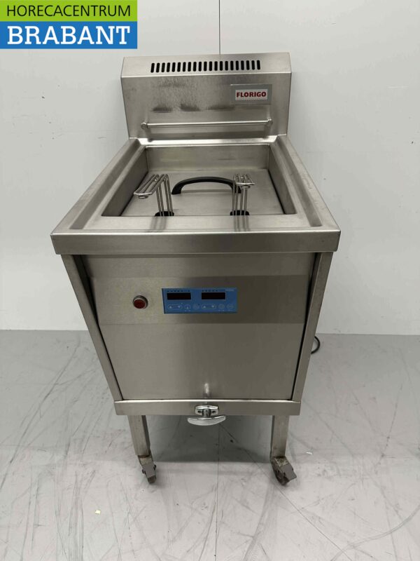 Stainless steel Florigo HR High efficiency deep fryer Fryer 20 liters 25 kW GAS Horeca
