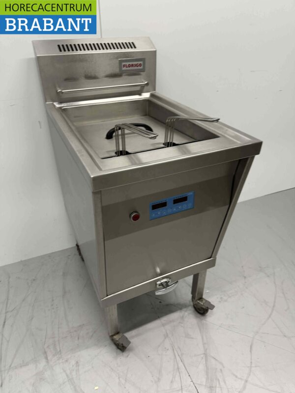 Stainless steel Florigo HR High efficiency deep fryer Fryer 20 liters 25 kW GAS Horeca - Image 3