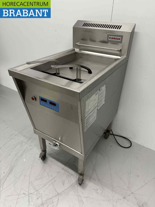 Stainless steel Florigo HR High efficiency deep fryer Fryer 20 liters 25 kW GAS Horeca - Image 4