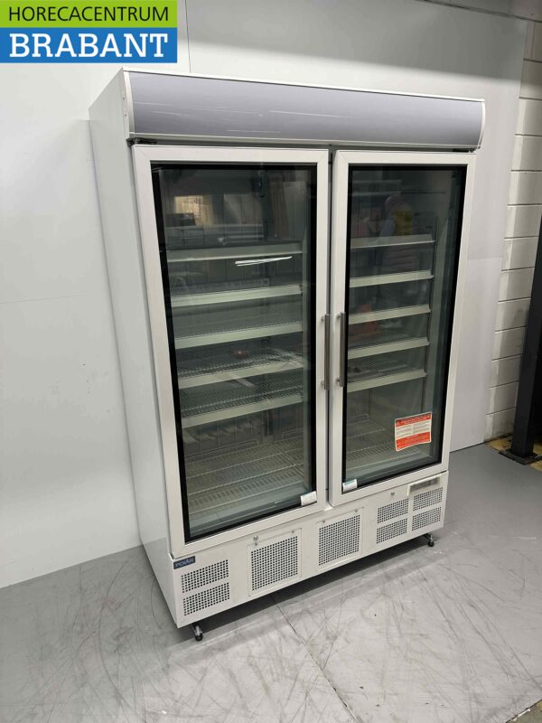 Polar GH507 Double door glass door freezer cabinet Freezer cabinet 920 liters 230V Horeca - Image 2