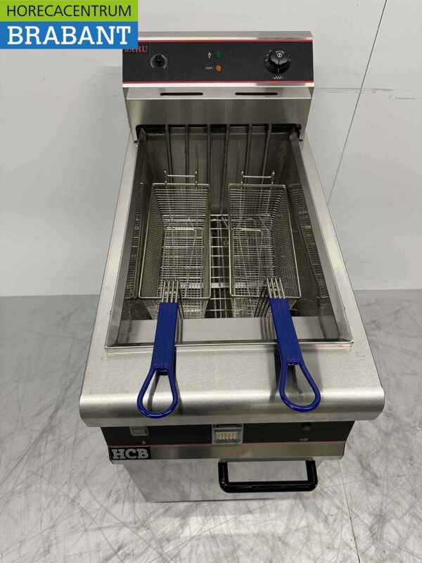 Stainless steel deep fryer Fryer 30 liters 10 kW 400V Catering - Image 5