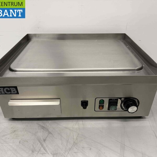 Stainless steel Grill plate Baking tray 55 cm 230V Catering