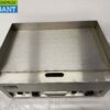 Stainless steel Grill Plate Griddle Smooth griddle 66 cm 400V Horeca - Image 2