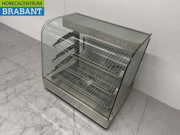 Stainless steel Hot Display Case Hot Display Case 65 cm 230V Catering - Image 3