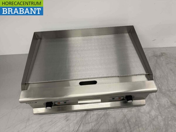 Stainless steel Grill Plate Griddle Smooth griddle 75 cm 400V Horeca - Image 4