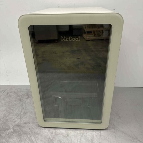 Retro Glass Door Refrigerator Beverage Refrigerator Glass Door Freezer 112 liters 230V Catering