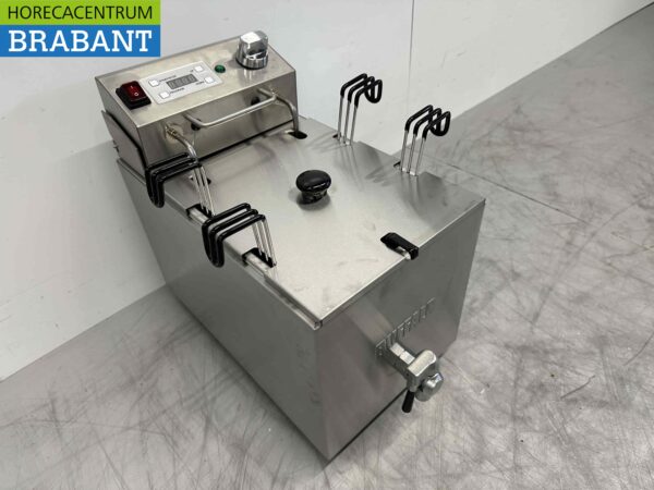 Stainless steel Buffalo pasta cooker digital 8 liters 230V Catering - Image 3