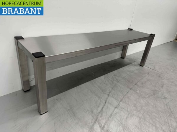 Stainless steel Premium line Etagere Bridge 120 x 30 x 35 cm Catering - Image 2