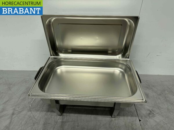 Stainless steel Zorro Chafing dish 1/1 GN Catering - Image 2