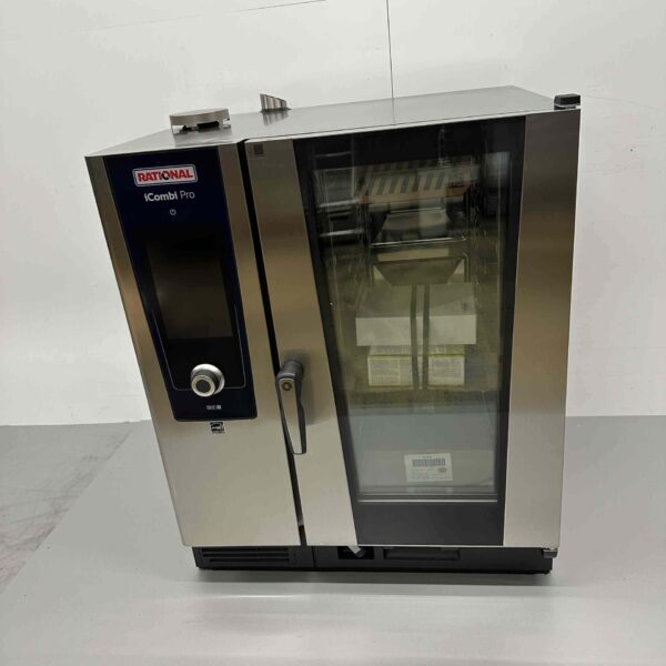 Stainless steel Rational iCombi Pro 10-1/1E Combisteamer Steamer oven 400V Horeca