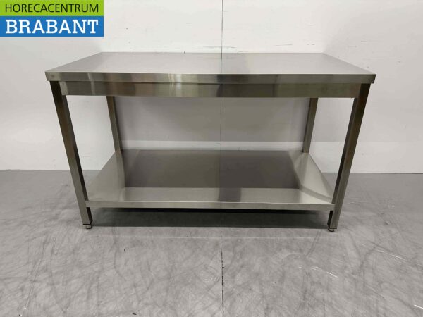 Stainless Steel Work Table Basic-line 140 x 70 x 85 cm Catering