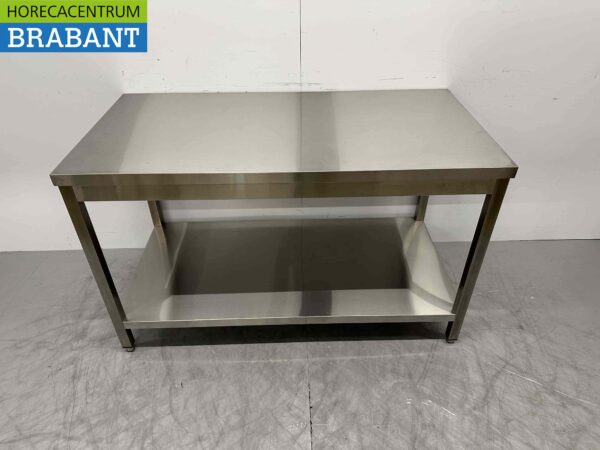 Stainless Steel Work Table Basic-line 140 x 70 x 85 cm Catering - Image 2